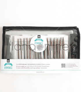 Circular needles set Pro Romance Deluxe