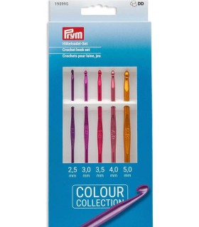 Prym Crochet Hooks Set - 2.5 to 5.0 mm