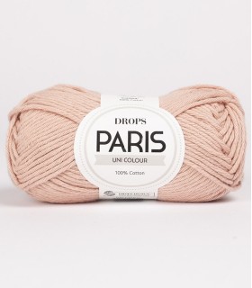 Worsted weight cotton yarn DROPS Paris, knitting yarn, crochet yarn, 50 g  -75 m