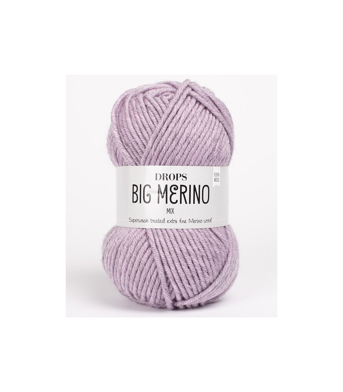 Gomitolo di lana merino Superwash Gocce Big Merino, 4 o medio, peso Aran,  50 g – 82 metri 01 Off White : : Casa e cucina